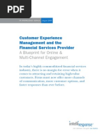 Download IntelliResponse White Paper - Customer Experience and Financial Services by IntelliResponse Systems Inc SN70729370 doc pdf