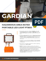 ARORA PT80X Portable LED Light For Hazardous Area