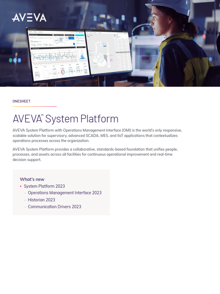 6.中央監控基本軟體+10.1-AVEVA System Platform 2023, 5K IO1K History | Download ...