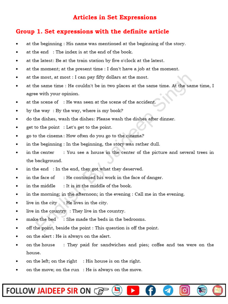 265584articles in Set Expressions - Crwill - 230821 - 115130 | PDF