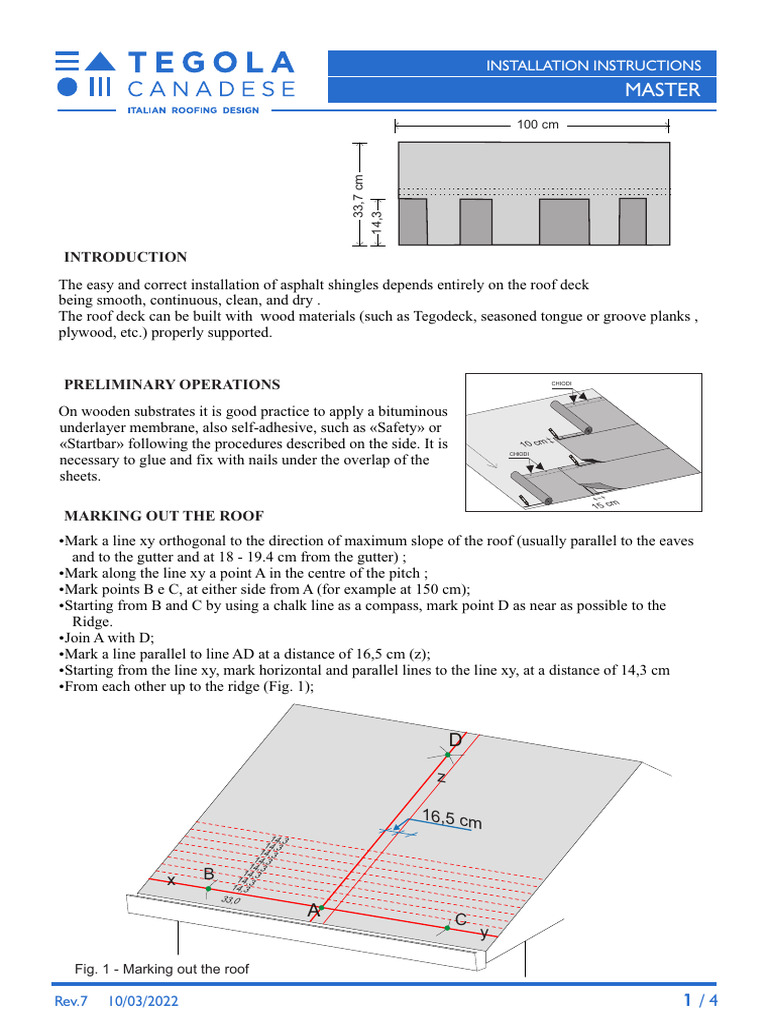 Installation Instructions - Master Rev7 | PDF | Roof | Building Engineering