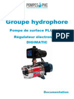 Groupe Hydrophore PLURIJET - DIGIMATIC - Documentation