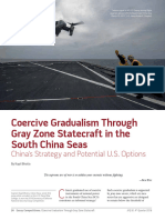 Coercive Gradualism Through Grayzone Statescraft in South China Seas