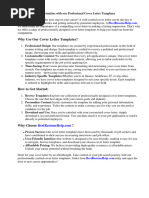 Cover Letter Template On Word