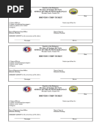 Appendix 13 - Vehicle Trip Ticket