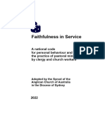 Faithfulness in Service 20230309