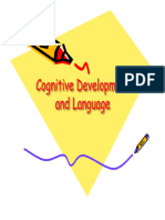 Language and Cognitive Development