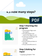 4.3 How Many Steps