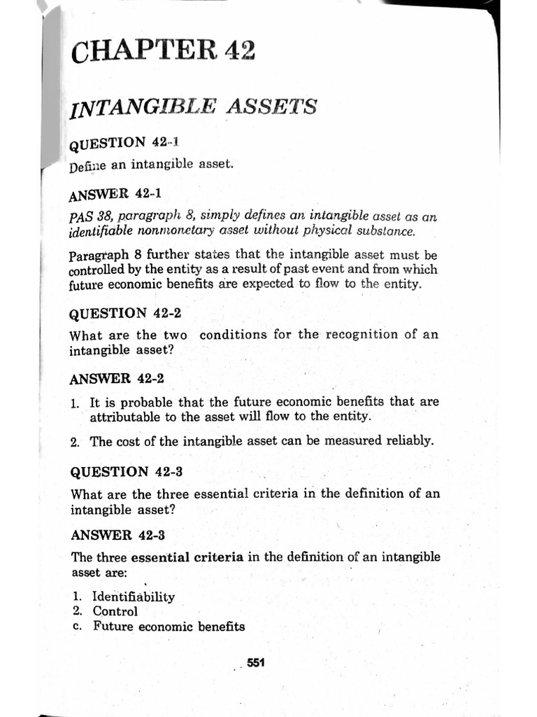 C42 - Intangible Asset | PDF