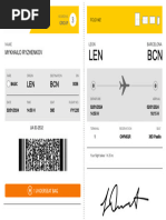 Vueling Boarding Pass