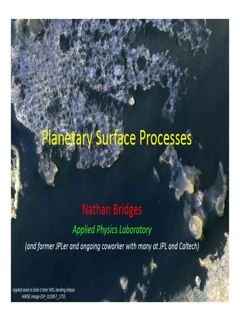 Bridges | PDF | Mars | Earth