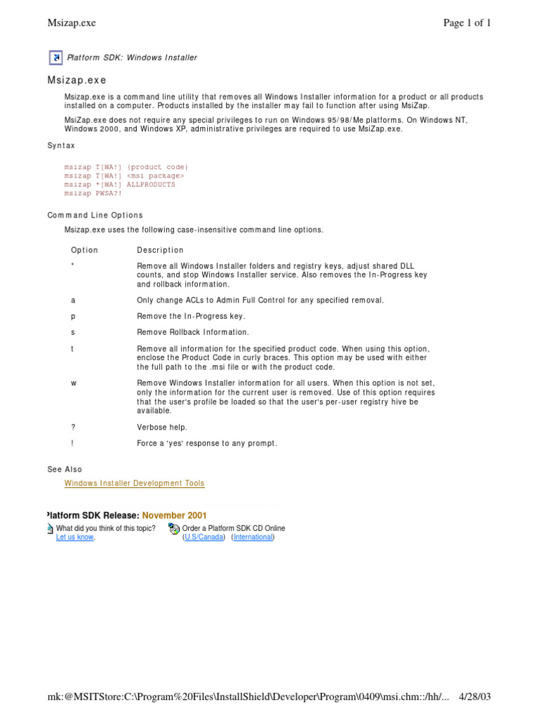 Msi Zap | PDF | Computers