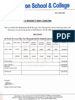 Salary Sheet