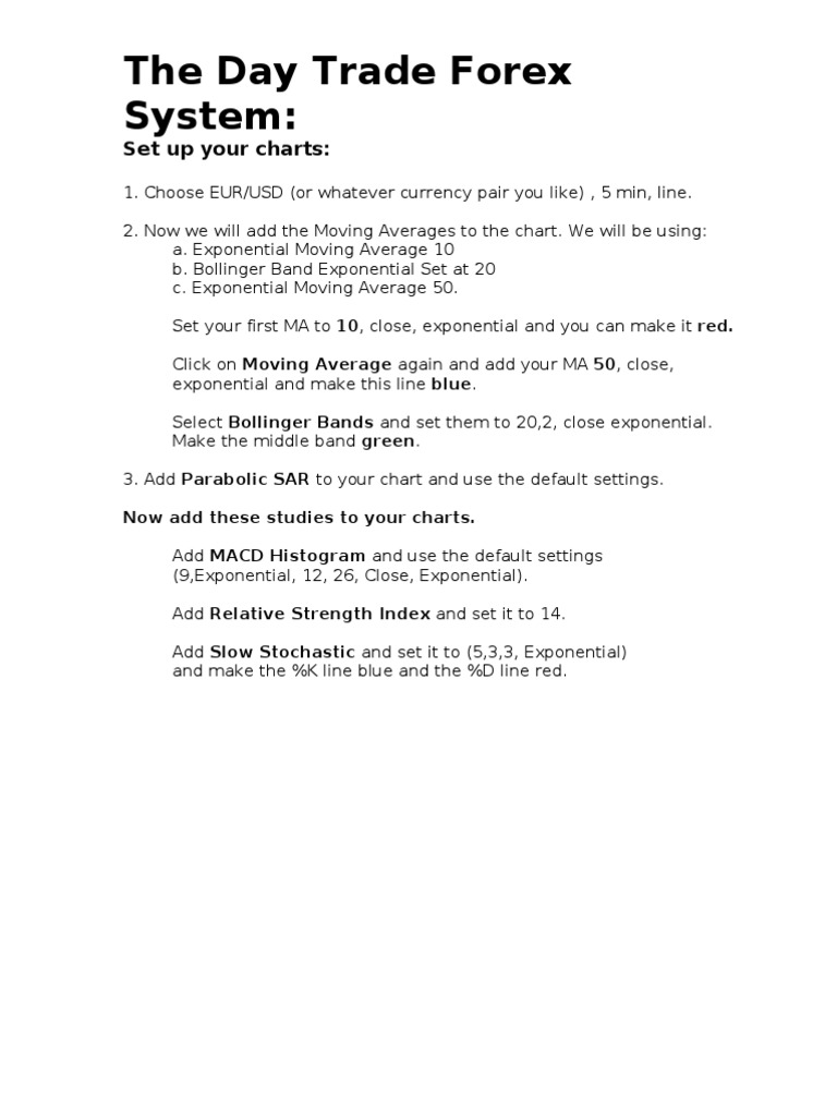 Day Trading Strategies for Forex | PDF | Investing | Financial Economics