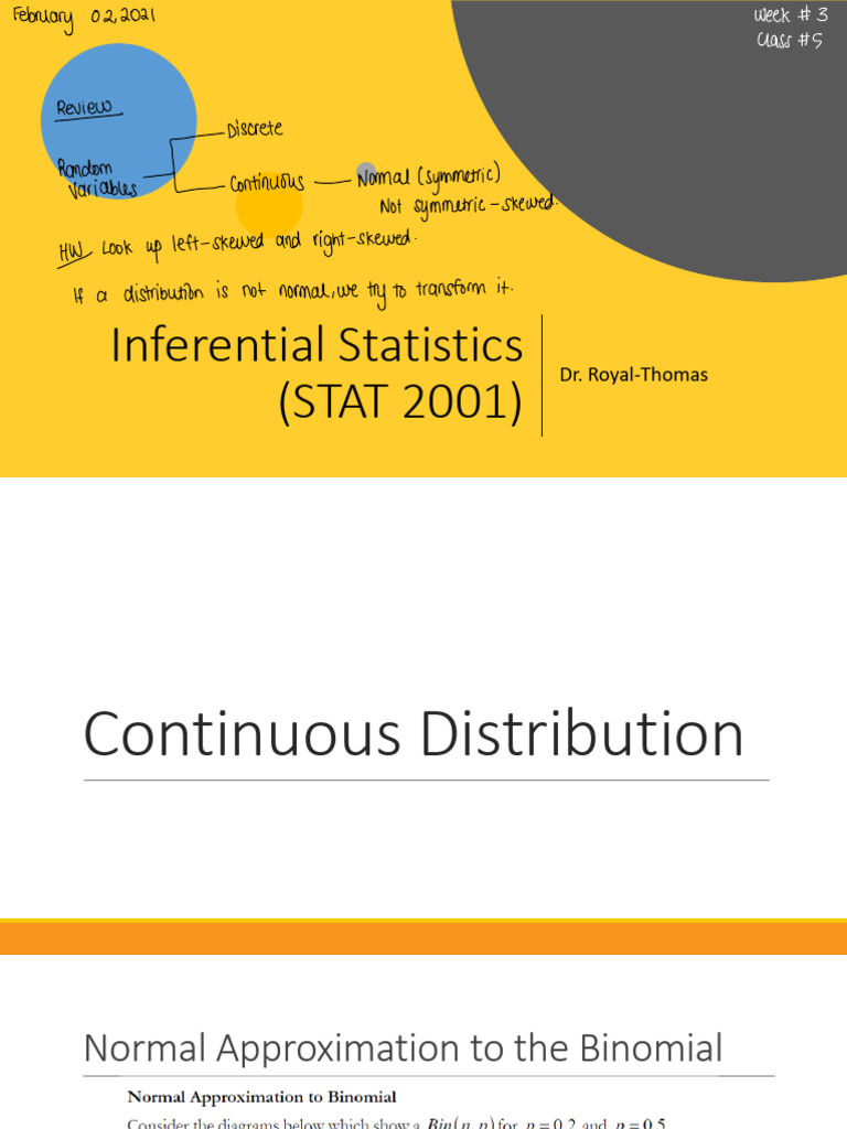 Understanding Continuous Distributions | PDF | Probability Distribution ...