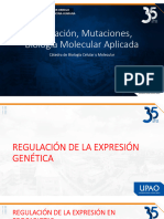 06 Regulación, Mutaciones, Aplicaciones