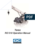 Greer RCI510 Operators W450800