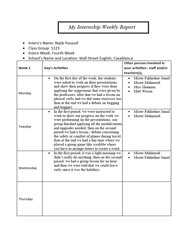 Report 1 | PDF | Behavior Modification | Learning