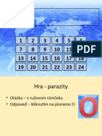 Parazity Opakovanie - Hra