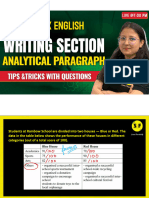 Analytical Paragraph