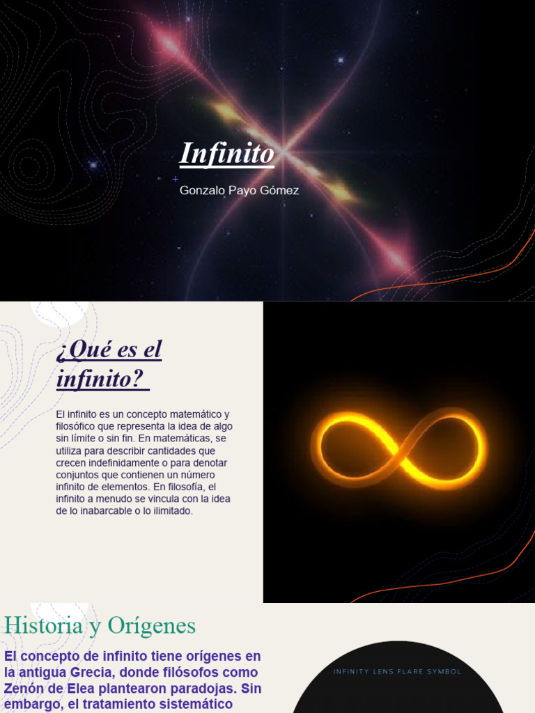 Concepto y Paradojas del Infinito | PDF | infinito | Matemáticas