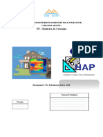 TP: Maitrise de L'énergie