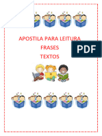 Ficha Leitura Frases e Textos