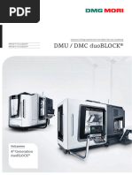 DMU 40: Entry-Level 5-Axis Machining | PDF | Metalworking | Industrial ...
