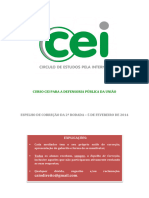 Espelho de Correção Da 2 Rodada - Curso CEI DPU