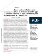 Linagliptin Effects On Heart Failure and Related Outcomes in Individuals With Type 2 Diabetes Mellitus at High Cardiovascular and Renal Risk in CARMELINA