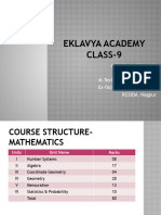 Class-9 Mathematics