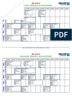 Group Timetable - AM 5B (WK 12, WK Starting 02/10/2023)