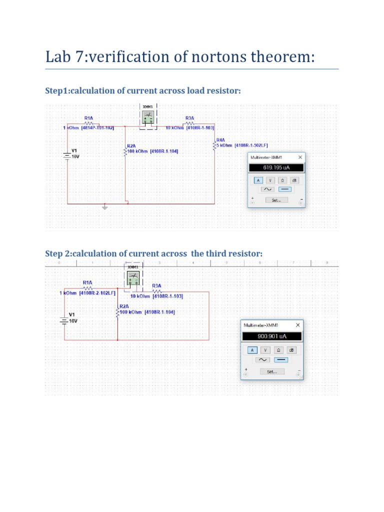 Circuit Analysis Lab Pdf
