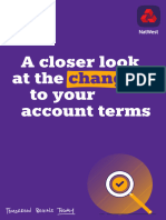 P0543778 NatWest Changes To Your Account Terms