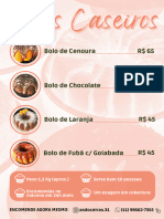 Cardápio As Doceiras - PDF