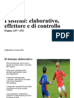 I Sistemi Elaborativo, Effettore e Di Controllo