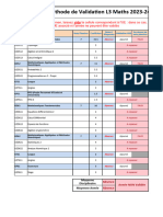 Modelisation Validation L3 Maths 2023-24