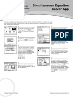 GSW - Apps31 - Simultaneous Equation Solver App