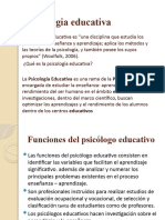 Funciones Del Psicólogo Educativo Retroalimentacion