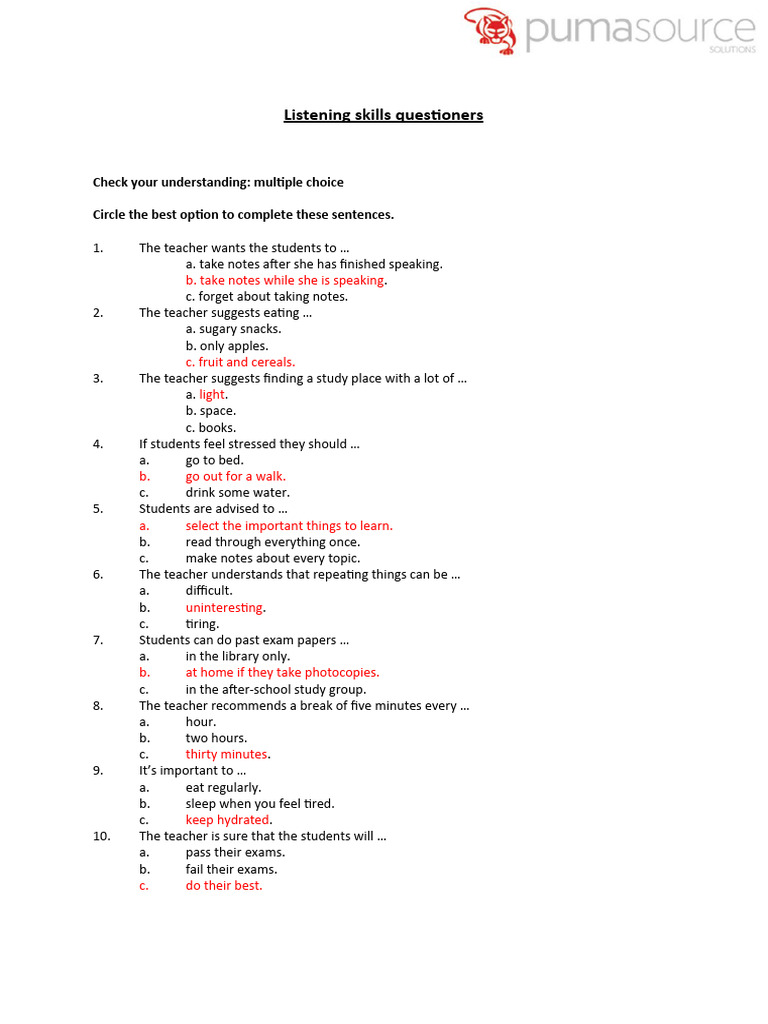 Interview Audio Exercise | PDF | Language Arts & Discipline