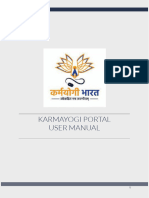 Updated User Manual-Karmayogi Portal