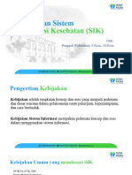 Kebijakan Sistem Informasi