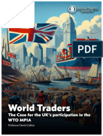 World Traders - The Case For The UK's Participation in The WTO MPIA