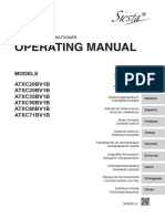 Daikin ATXC-B 2P553313-1 Operation Manual