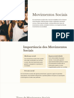 Os Movimentos Socias