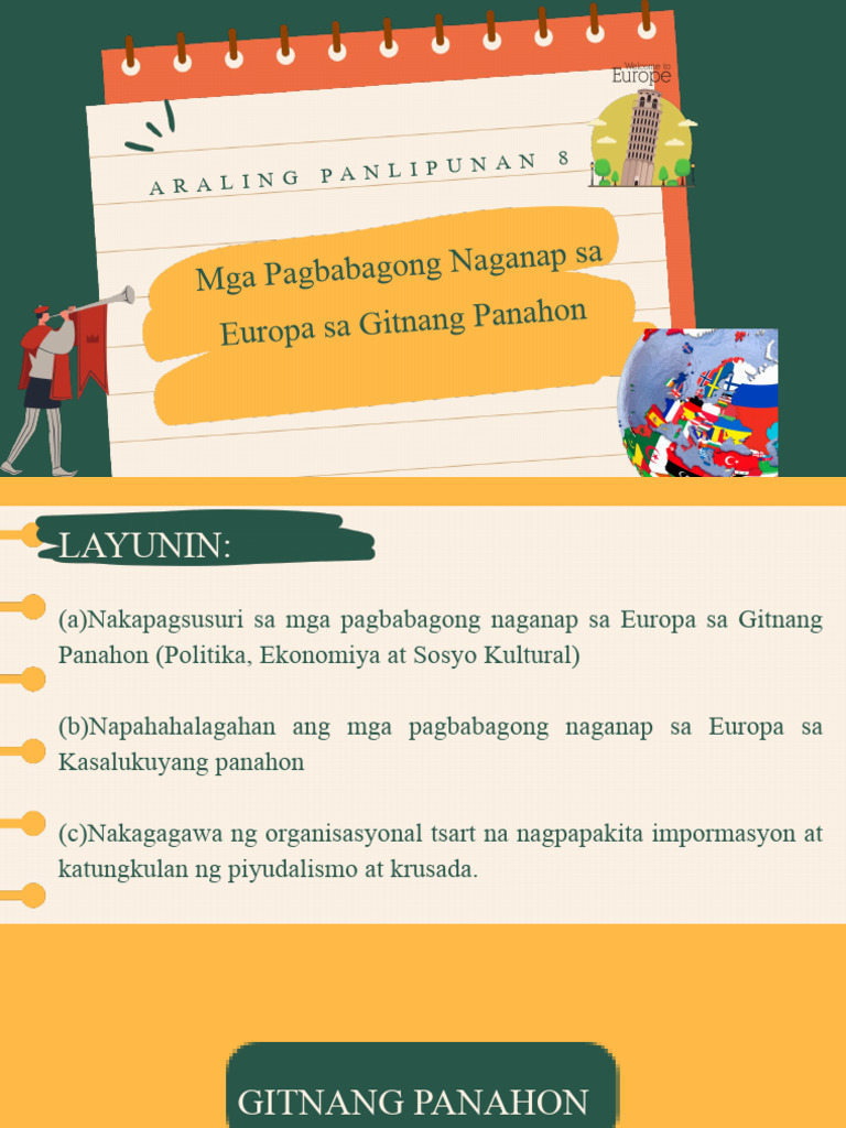 Mga Pagbabagong Naganap Sa Europa Sa Gitnang Panahon | PDF