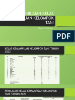 PENILAIAN KELAS KEMAMPUAN KELOMPOK TANI 2023