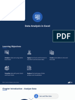 Excel For Data Analysis