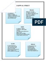 Jadwal Piket