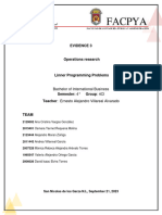 3.1 - Operations Research - TEAM 7